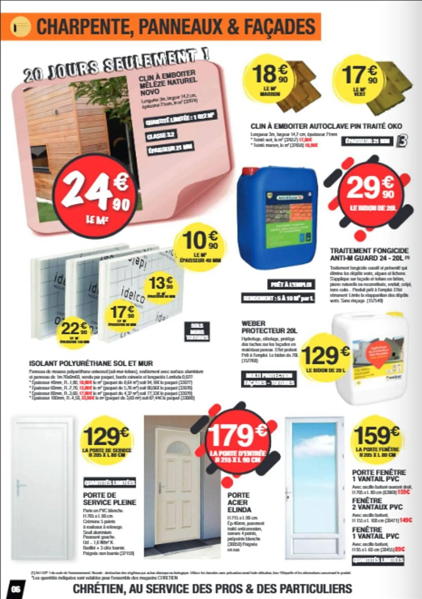 Catalogue Chretien Matériaux du 15 octobre au 10 novembre 2025 - Catalogue page 6