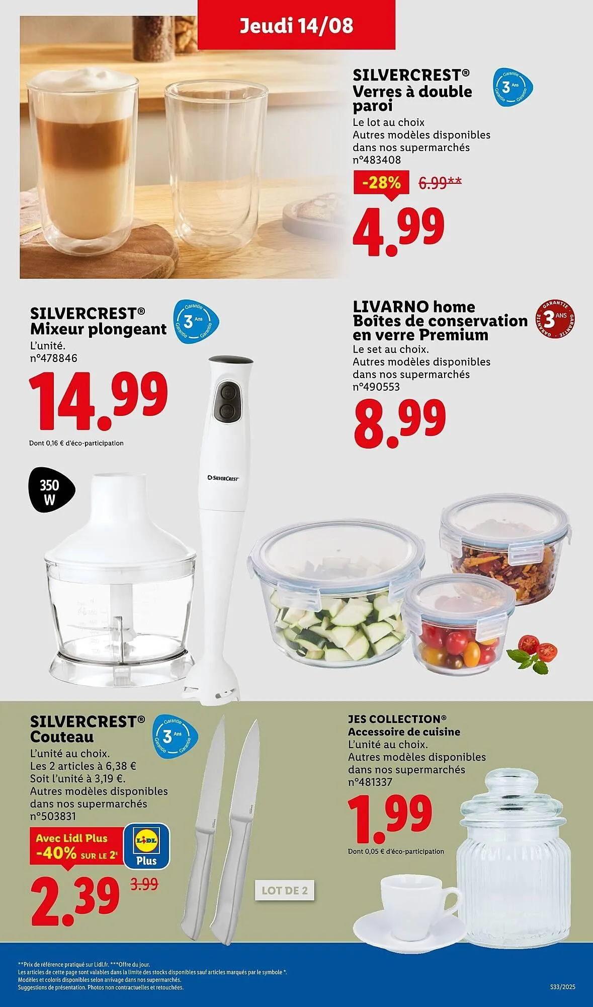 Catalogue Lidl du 11 août au 14 août 2025 - Catalogue page 41