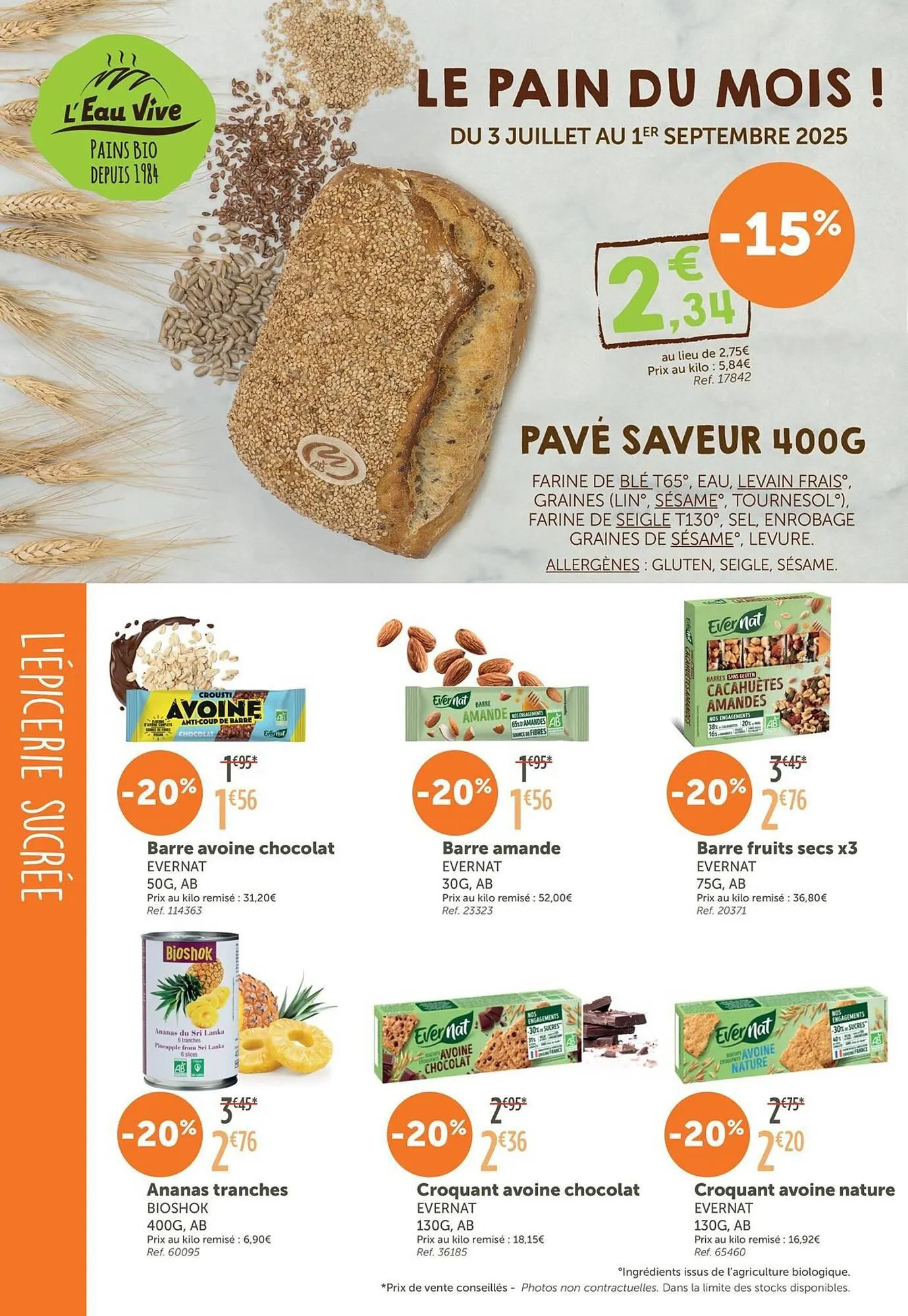 Catalogue L'Eau Vive du 3 juillet au 1 septembre 2025 - Catalogue page 6