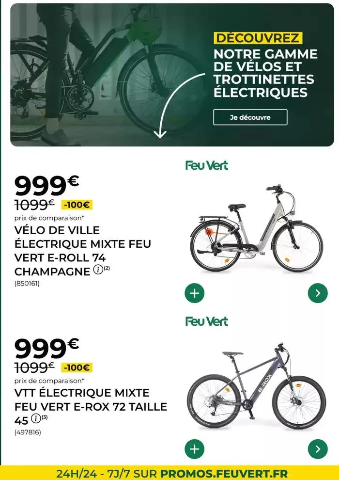 Les Offres Feu Vert du 26 mars au 28 avril 2025 - Catalogue page 13