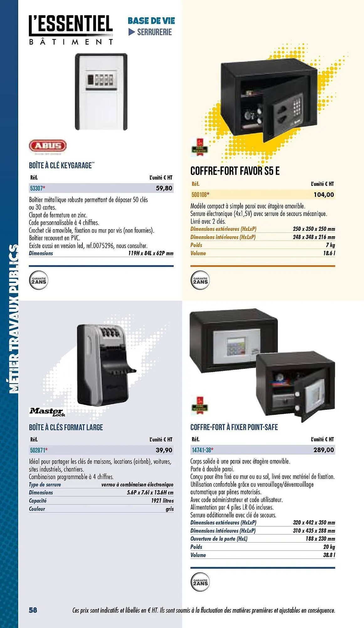 Catalogue Master Pro du 3 janvier au 31 décembre 2025 - Catalogue page 60