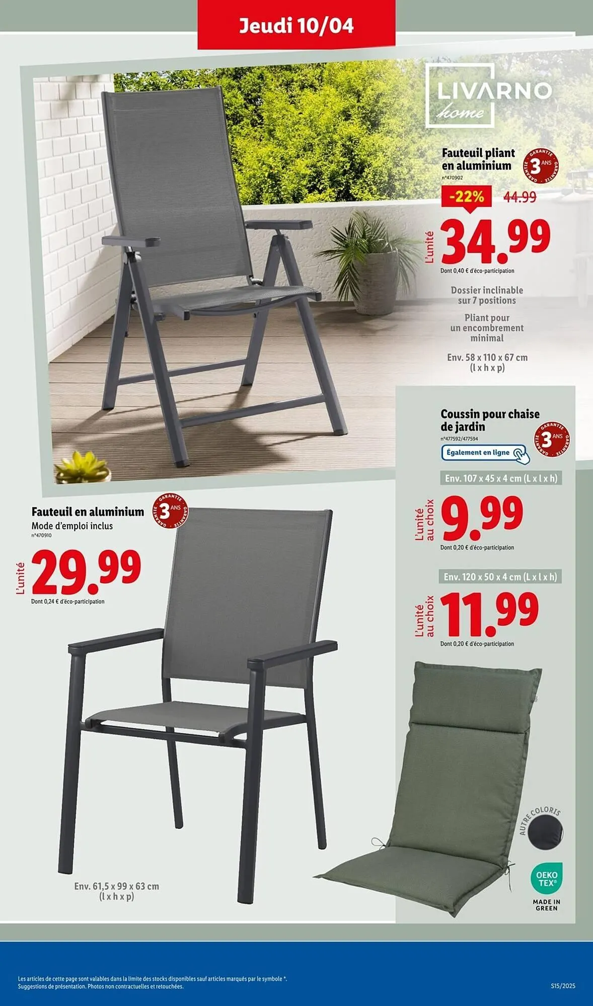 Catalogue Lidl du 10 avril au 14 avril 2025 - Catalogue page 5