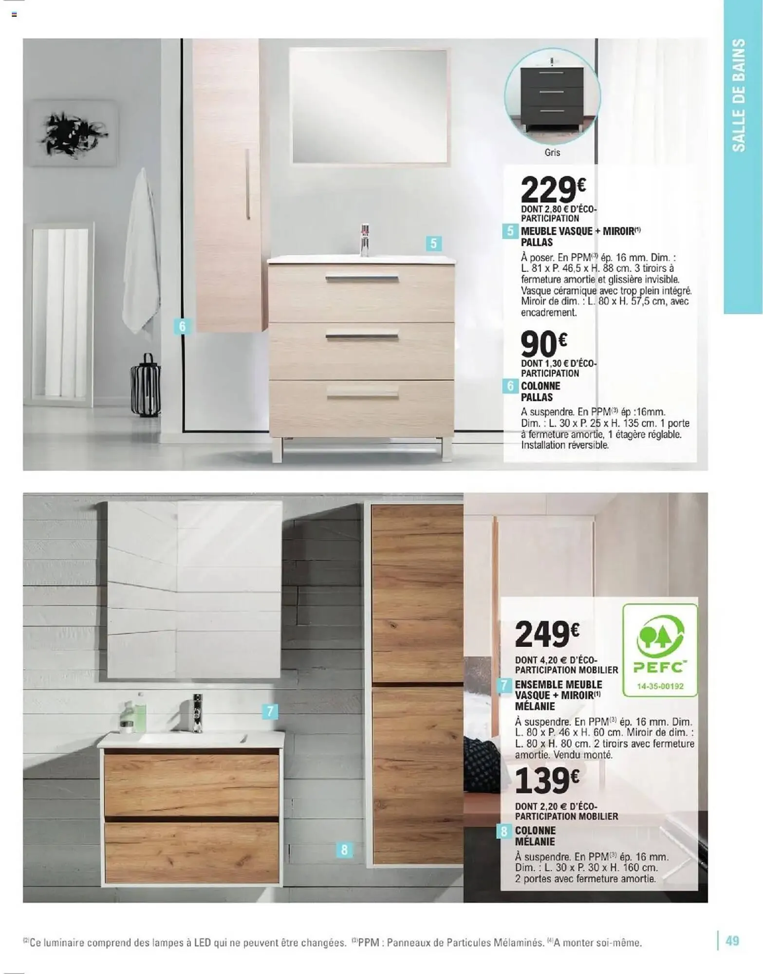 Catalogue E.Leclerc Brico du 7 janvier au 31 décembre 2025 - Catalogue page 49