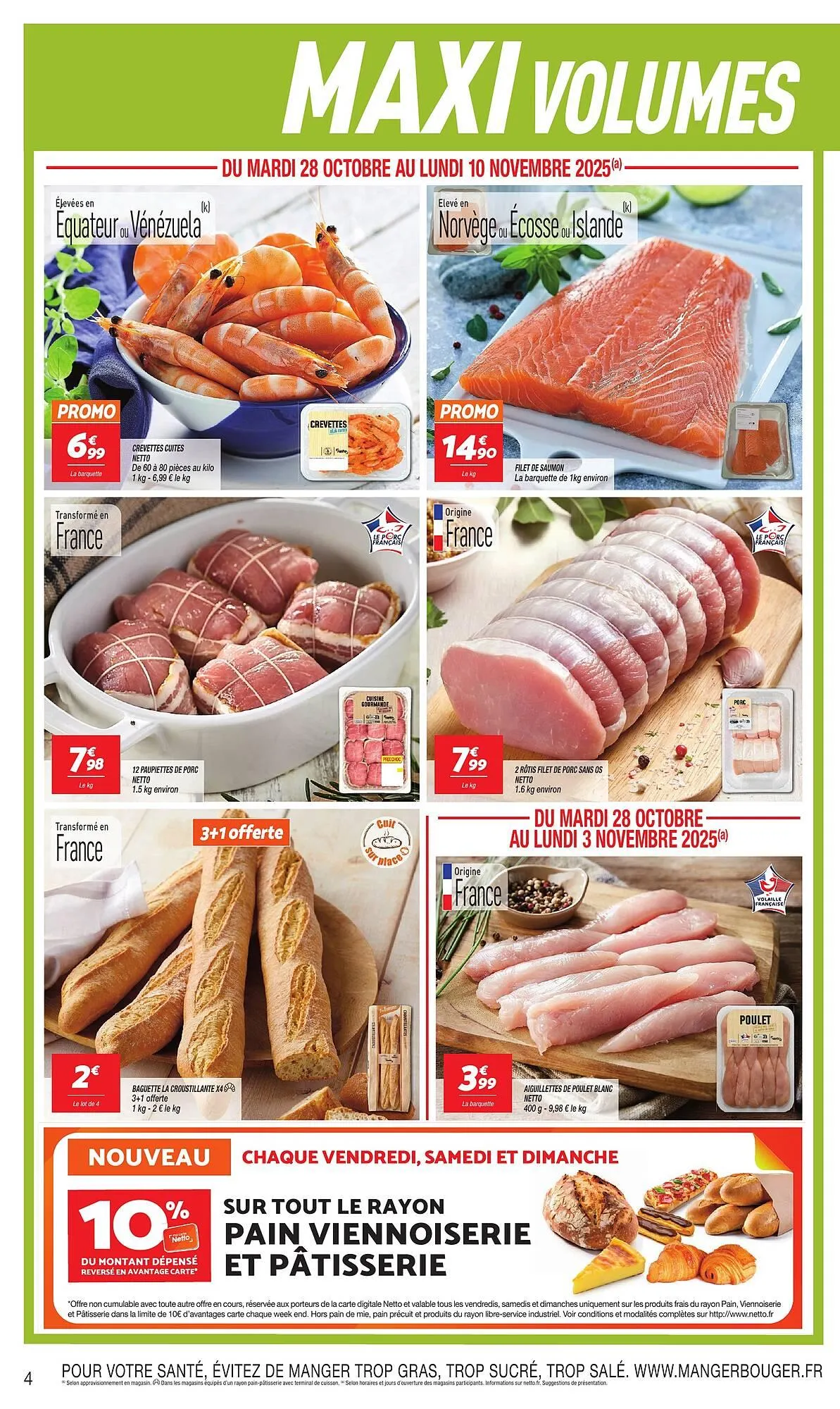 Catalogue Netto du 28 octobre au 10 novembre 2025 - Catalogue page 4
