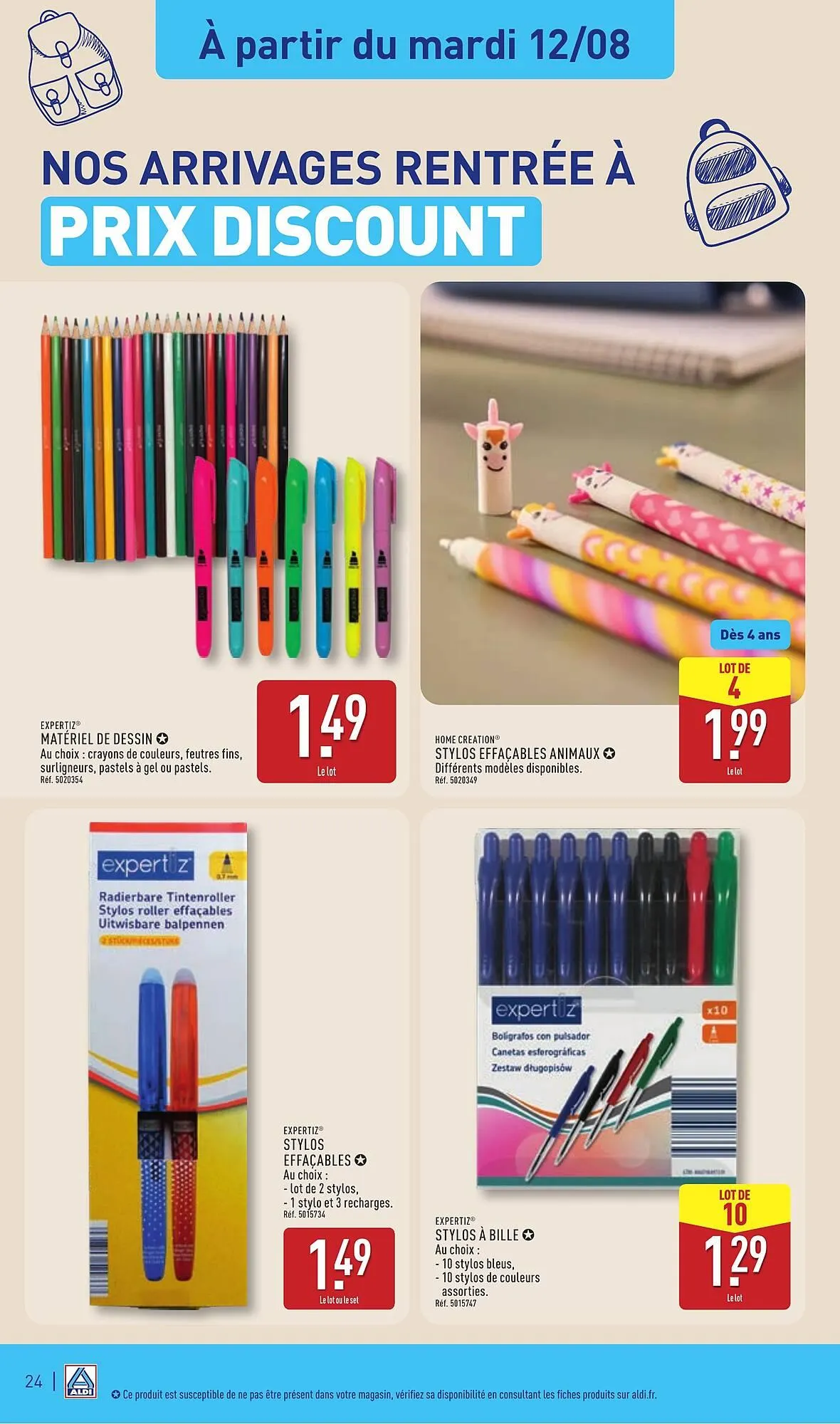 Catalogue ALDI du 12 août au 18 août 2025 - Catalogue page 26