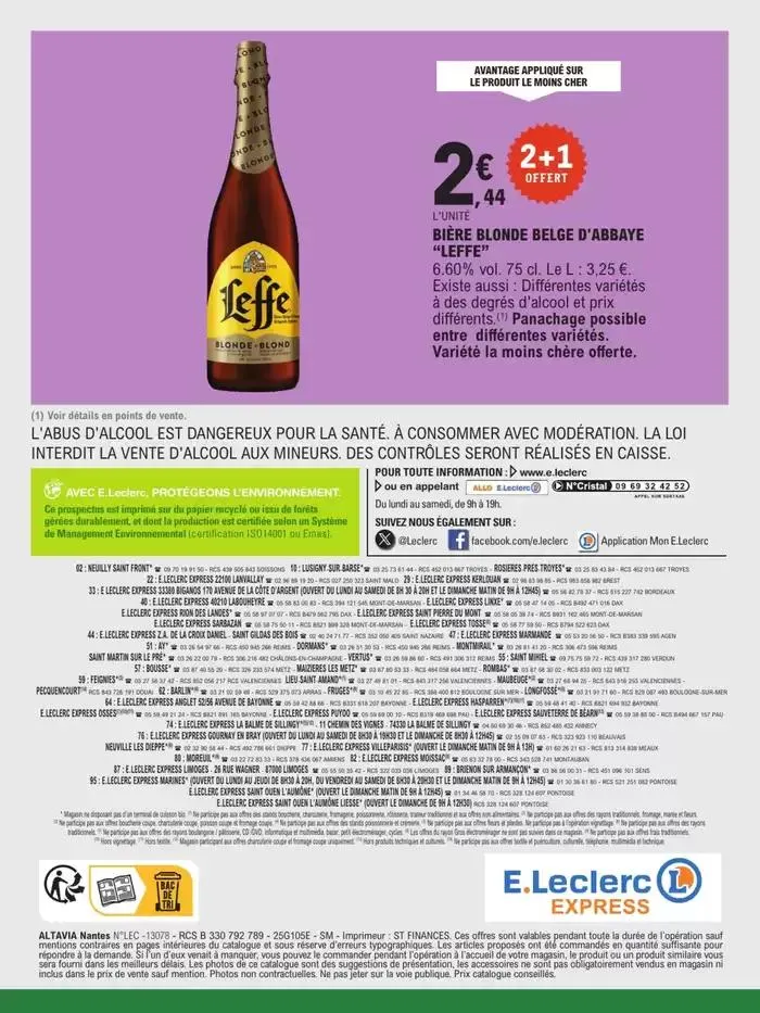 DEPENSER MOINS 5 PÂQUES - EXPRESS du 8 avril au 19 avril 2025 - Catalogue page 16