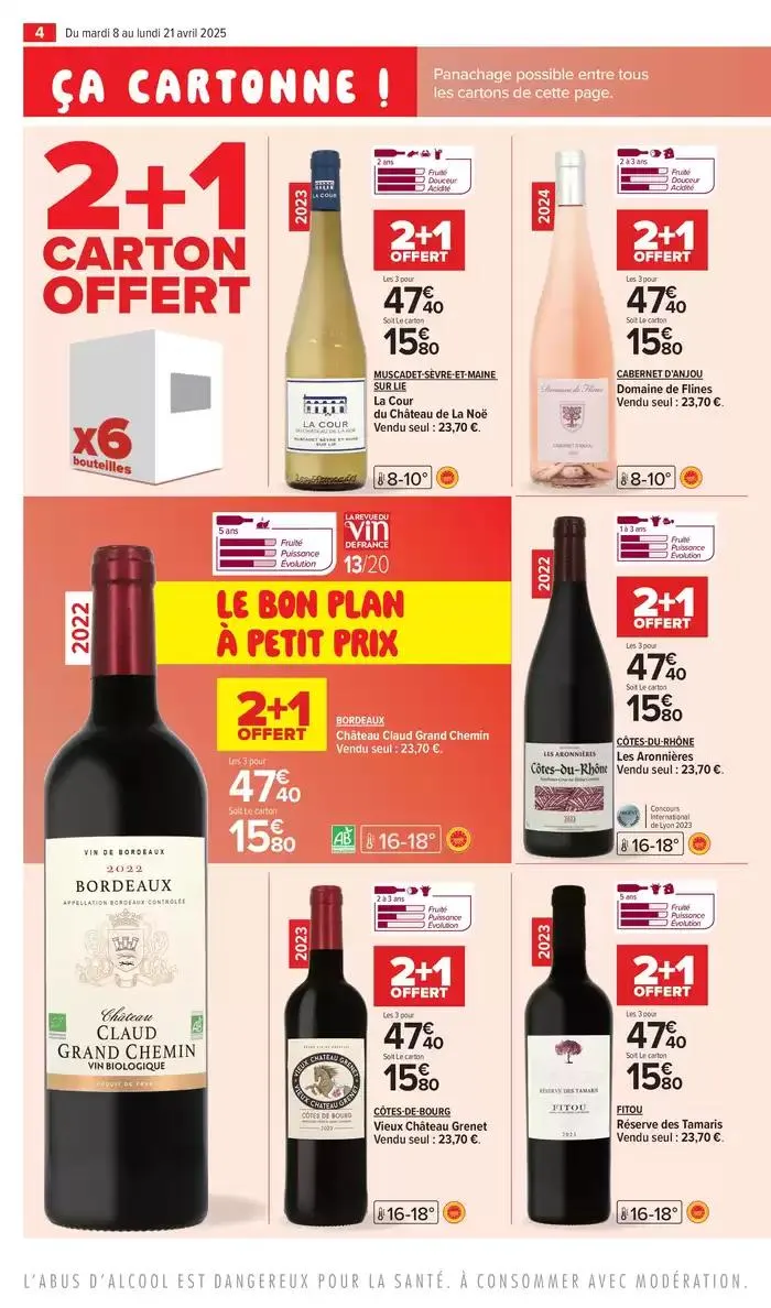 FOIRE AUX VINS DE PRINTEMPS du 8 avril au 21 avril 2025 - Catalogue page 6