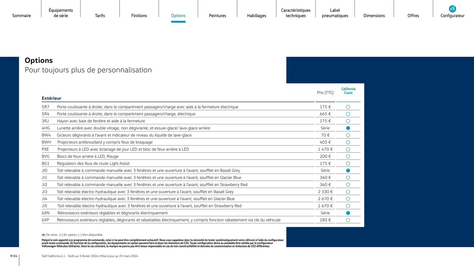 Catalogue Volkswagen du 7 août au 31 mars 2026 - Catalogue page 9