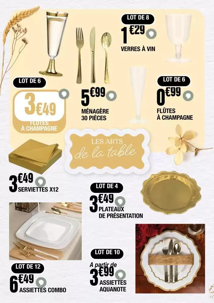 Collection Réception du 7 avril au 30 avril 2025 - Catalogue page 12