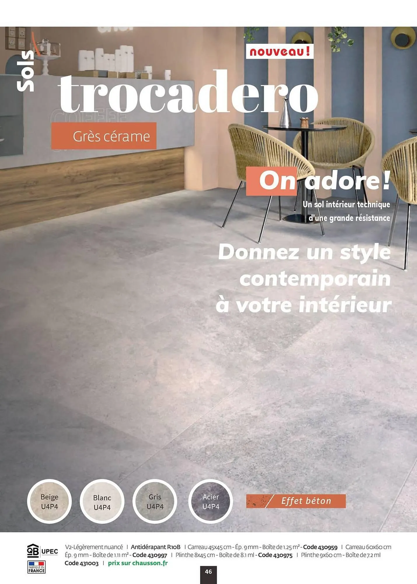 Catalogue Chausson Matériaux du 12 septembre au 31 décembre 2026 - Catalogue page 48