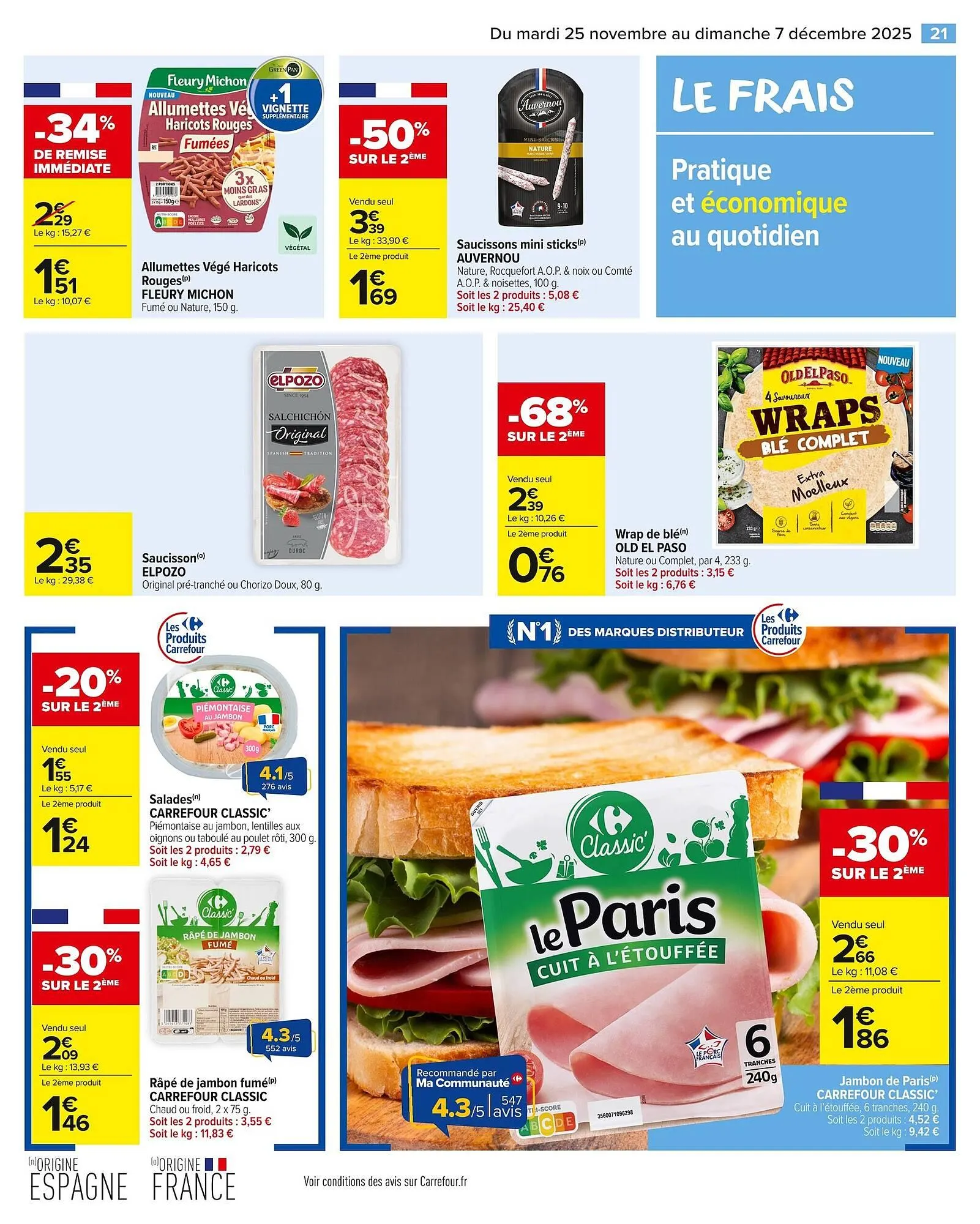 Catalogue Carrefour Market du 25 novembre au 7 décembre 2025 - Catalogue page 23