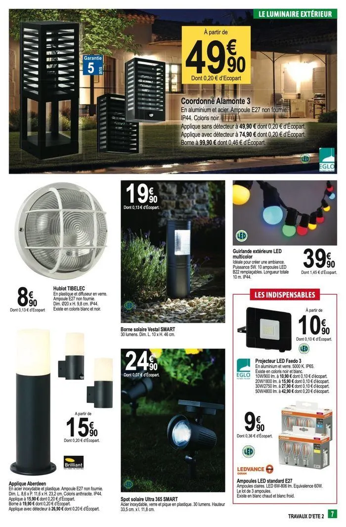 Travaux d'été du 6 août au 24 août 2024 - Catalogue page 13