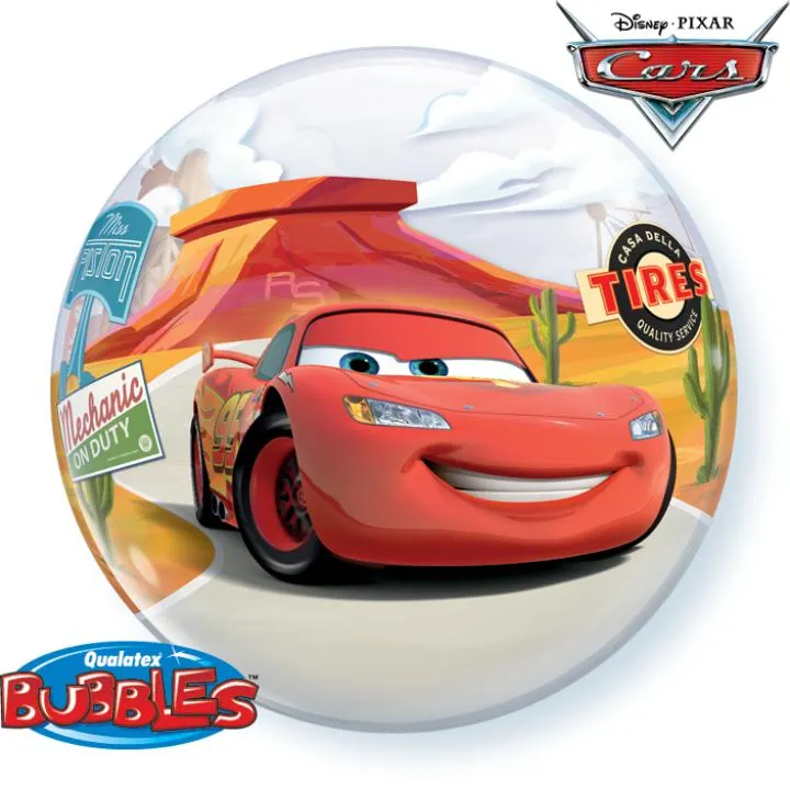 Ballon Bubble Cars 55 cm