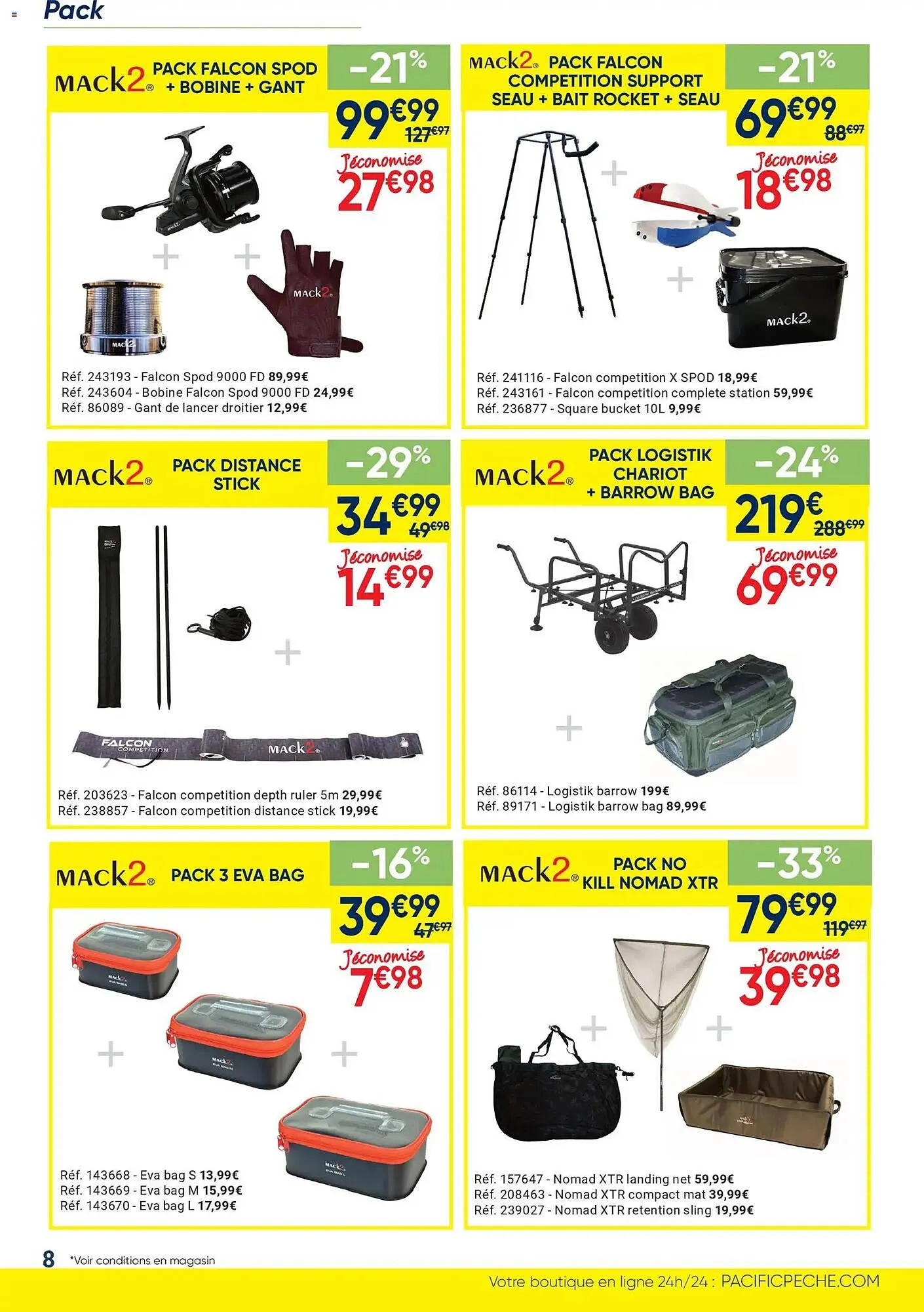 Catalogue Pacific Pêche du 18 mars au 27 avril 2026 - Catalogue page 8