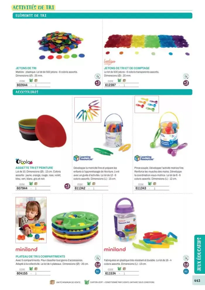 Nos Catalogues Thématiques du 1 janvier au 31 décembre 2025 - Catalogue page 445