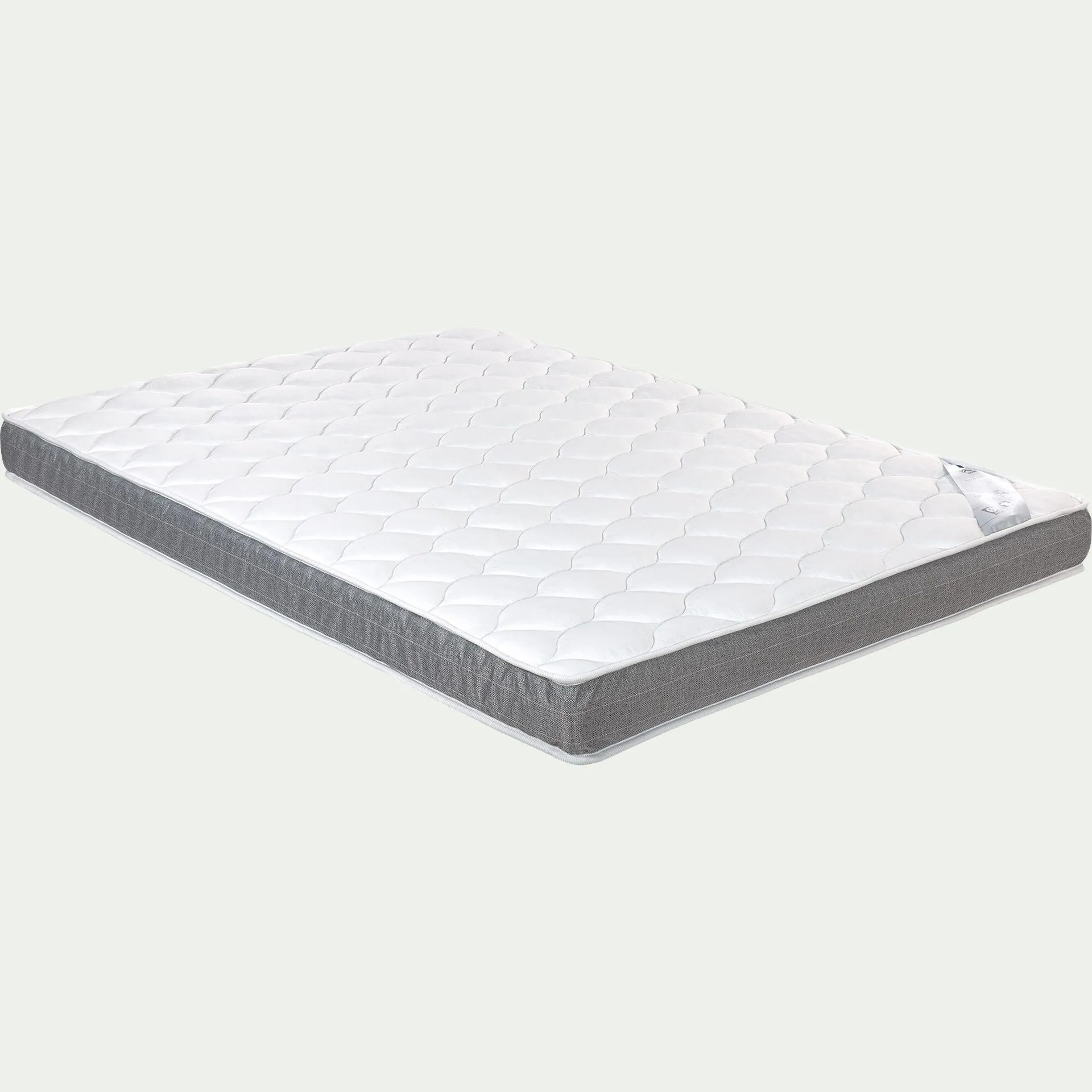 Matelas alinea en mousse accueil équilibré 15cm 160x200cm - blanc