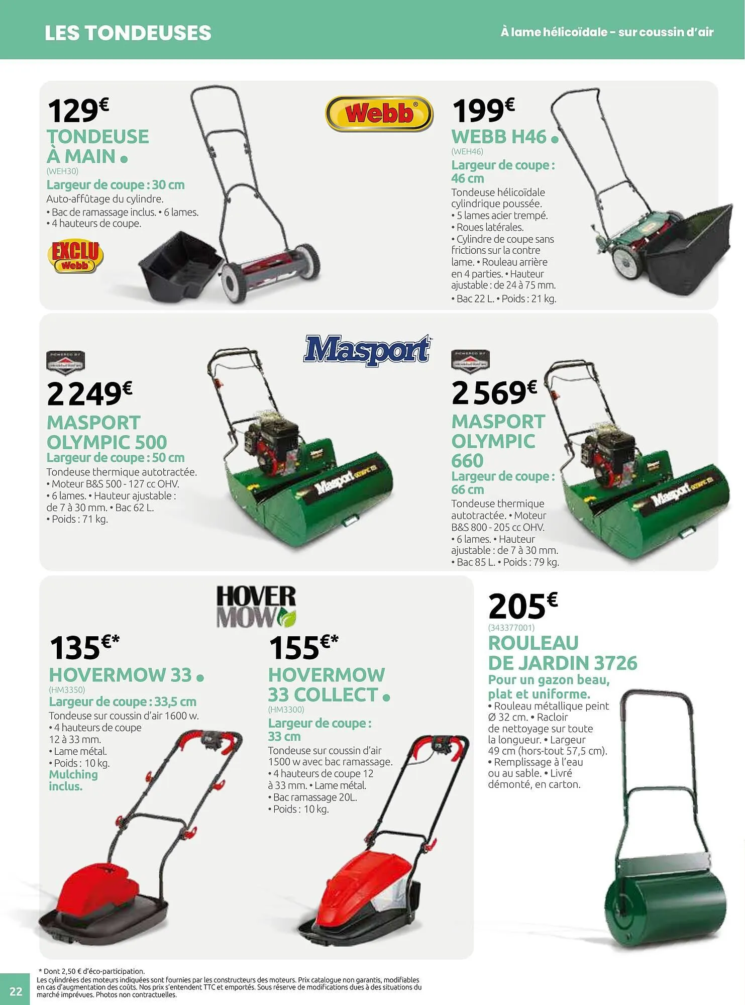 Catalogue Verts Loisirs du 5 mars au 29 décembre 2025 - Catalogue page 22