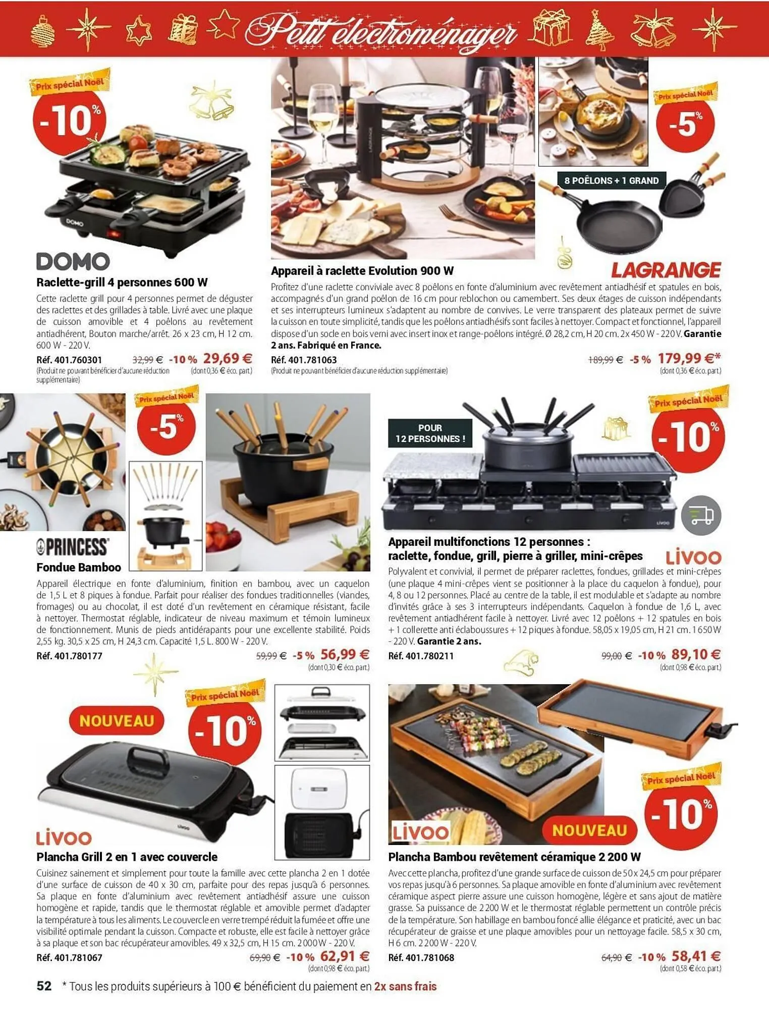 Catalogue Mathon du 28 octobre au 31 décembre 2025 - Catalogue page 52