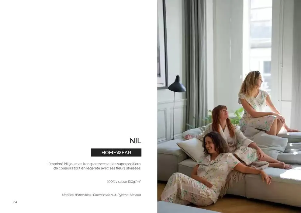 Notre collection Printemps - Ete 2025 du 14 février au 30 août 2025 - Catalogue page 64