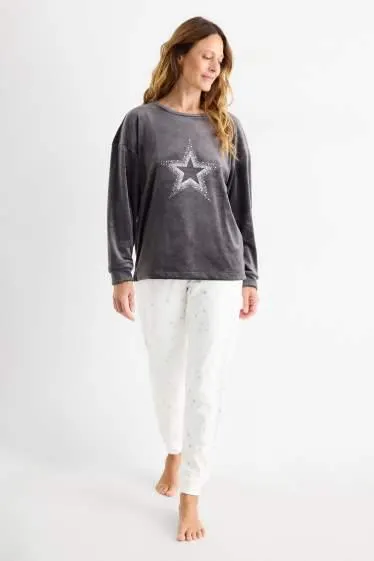 Winter pyjamas - shiny