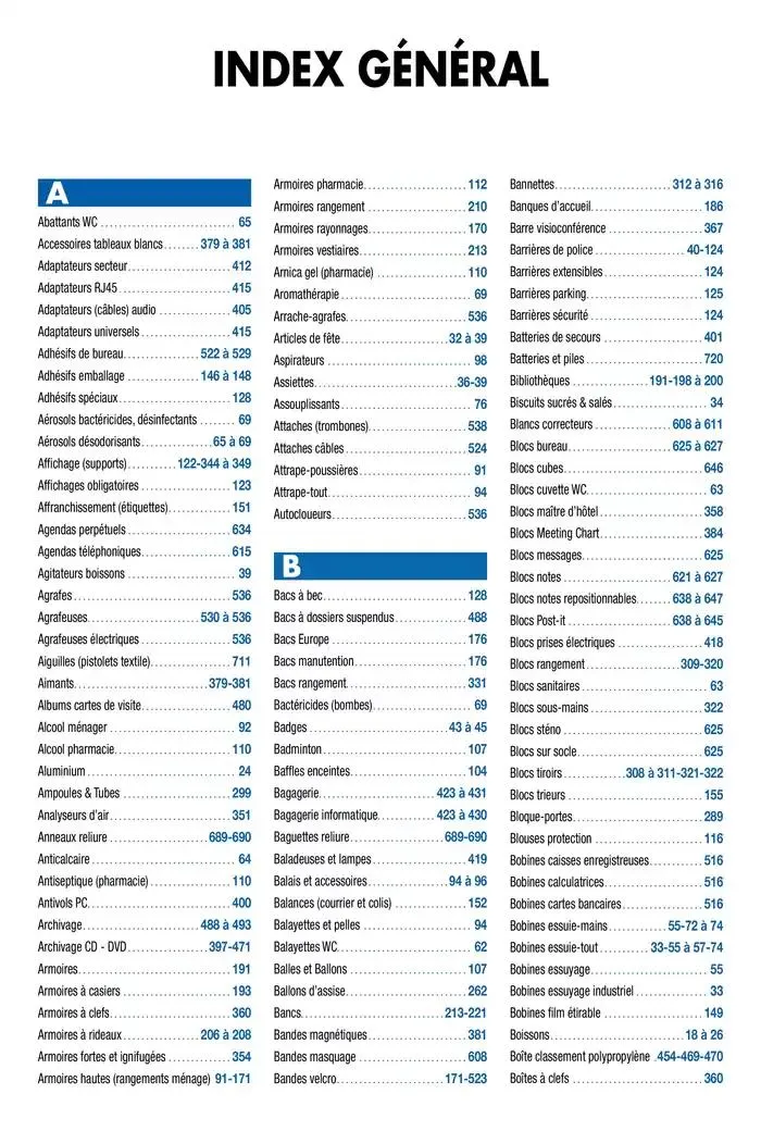 Catalogue Entreprises 2025 du 13 janvier au 31 décembre 2025 - Catalogue page 726