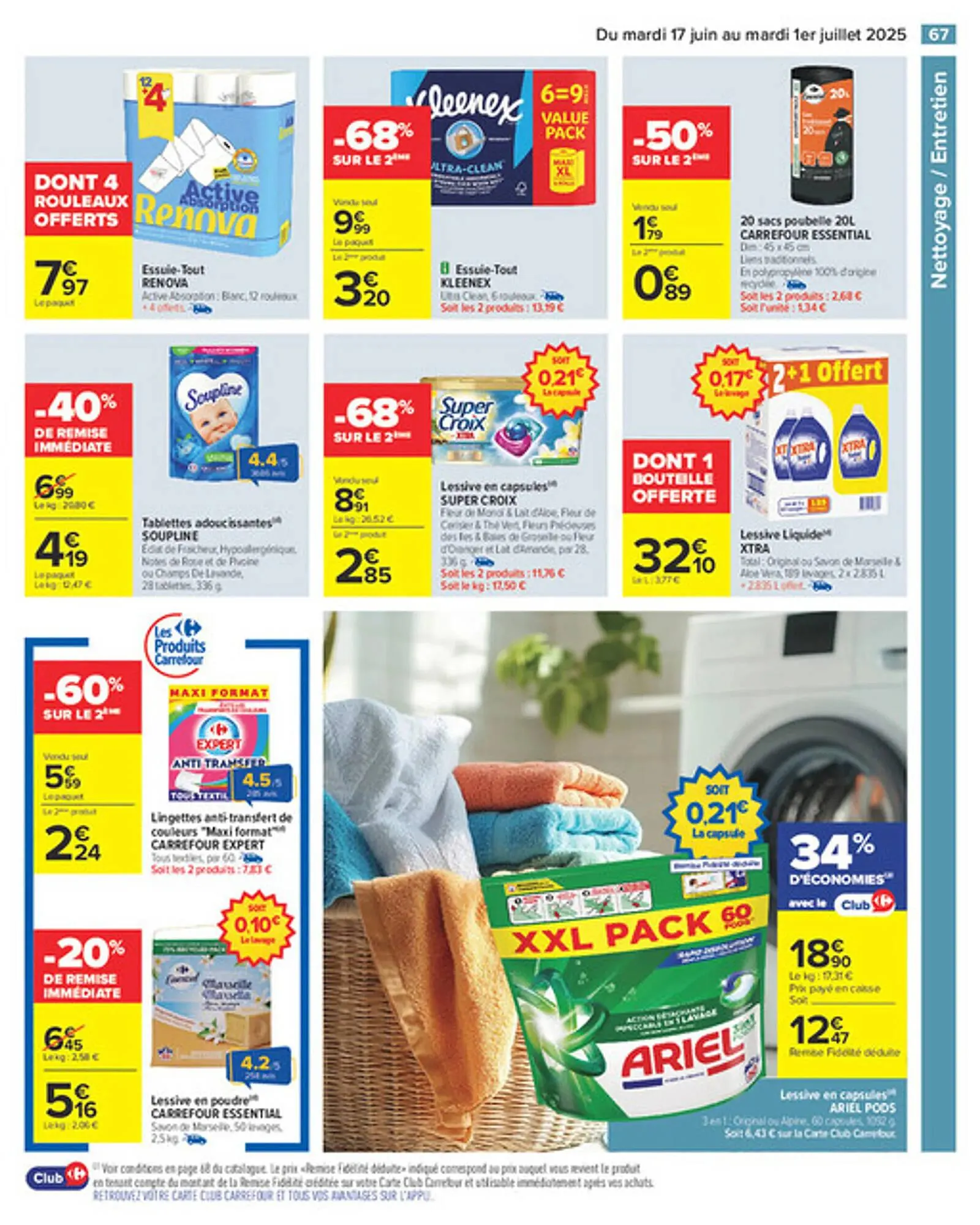 Catalogue Carrefour du 17 juin au 1 juillet 2025 - Catalogue page 69