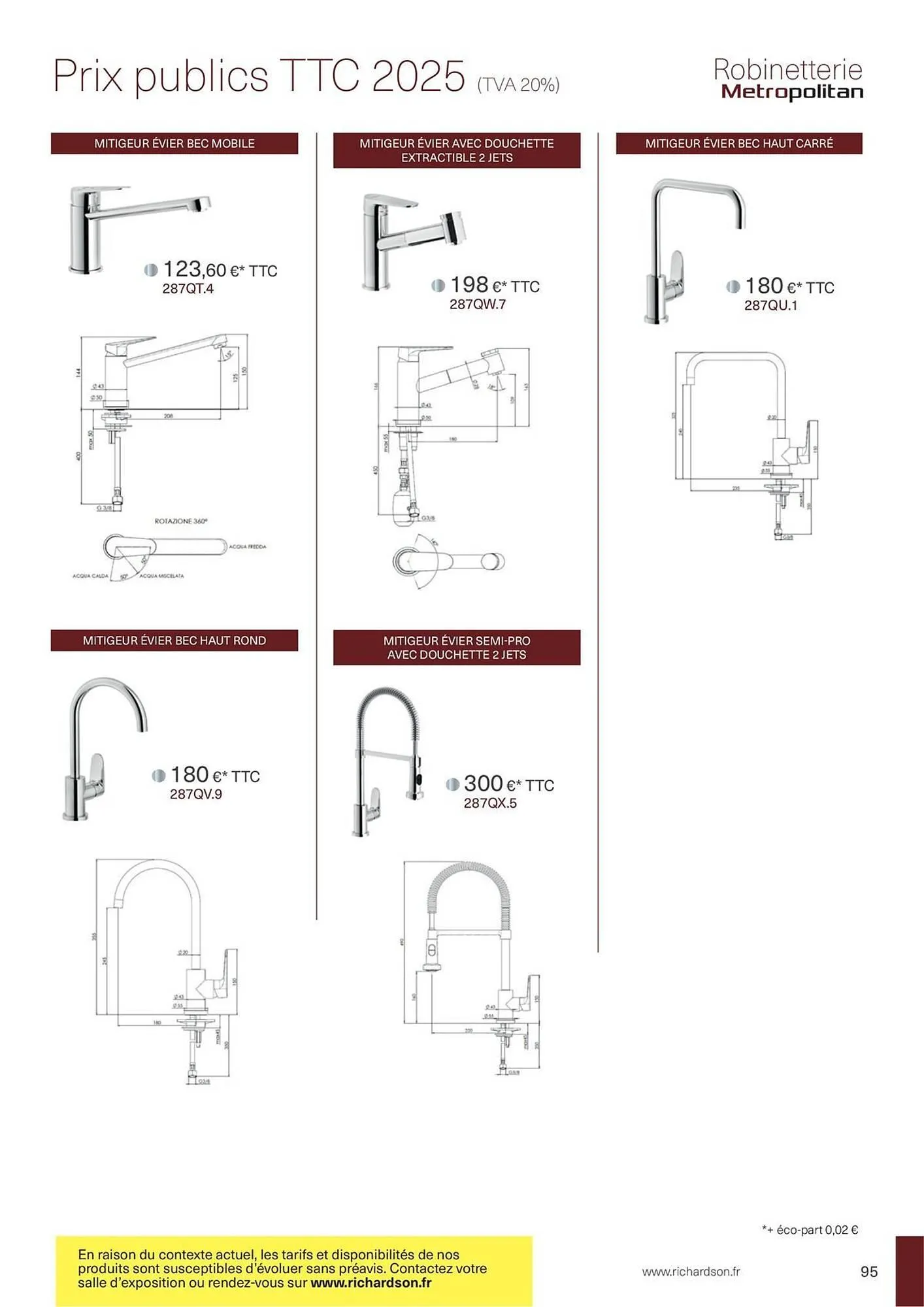 Catalogue Richardson du 11 avril au 31 décembre 2025 - Catalogue page 95