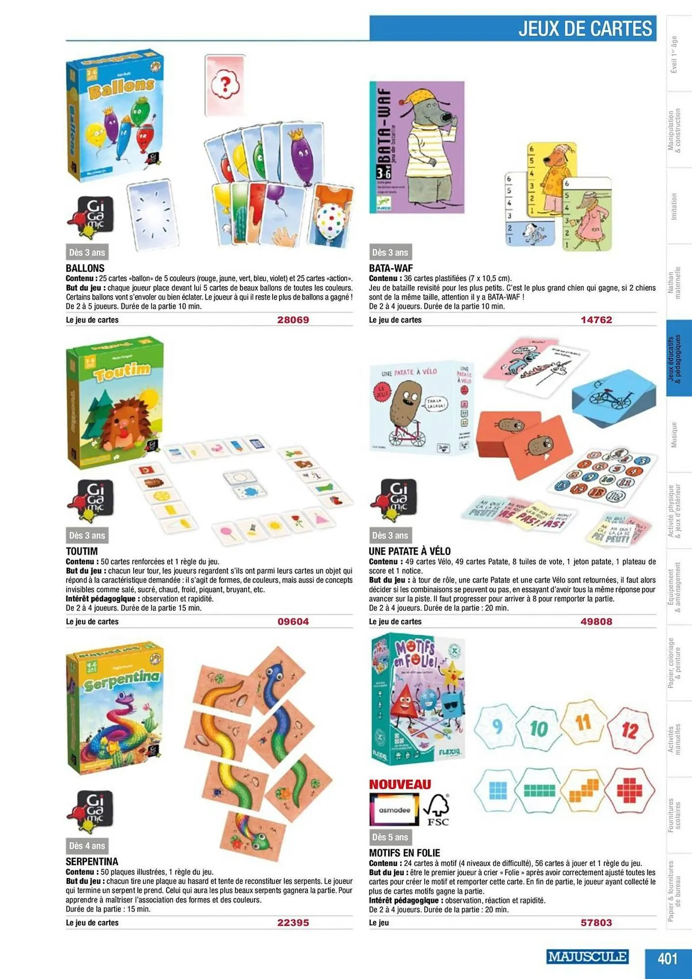 Catalogue Majuscule du 4 mars au 31 décembre 2025 - Catalogue page 425