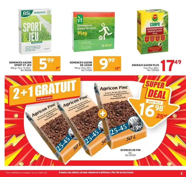 LE PLAISIR À PRIX MALIN du 25 mars au 31 mars 2025 - Catalogue page 3