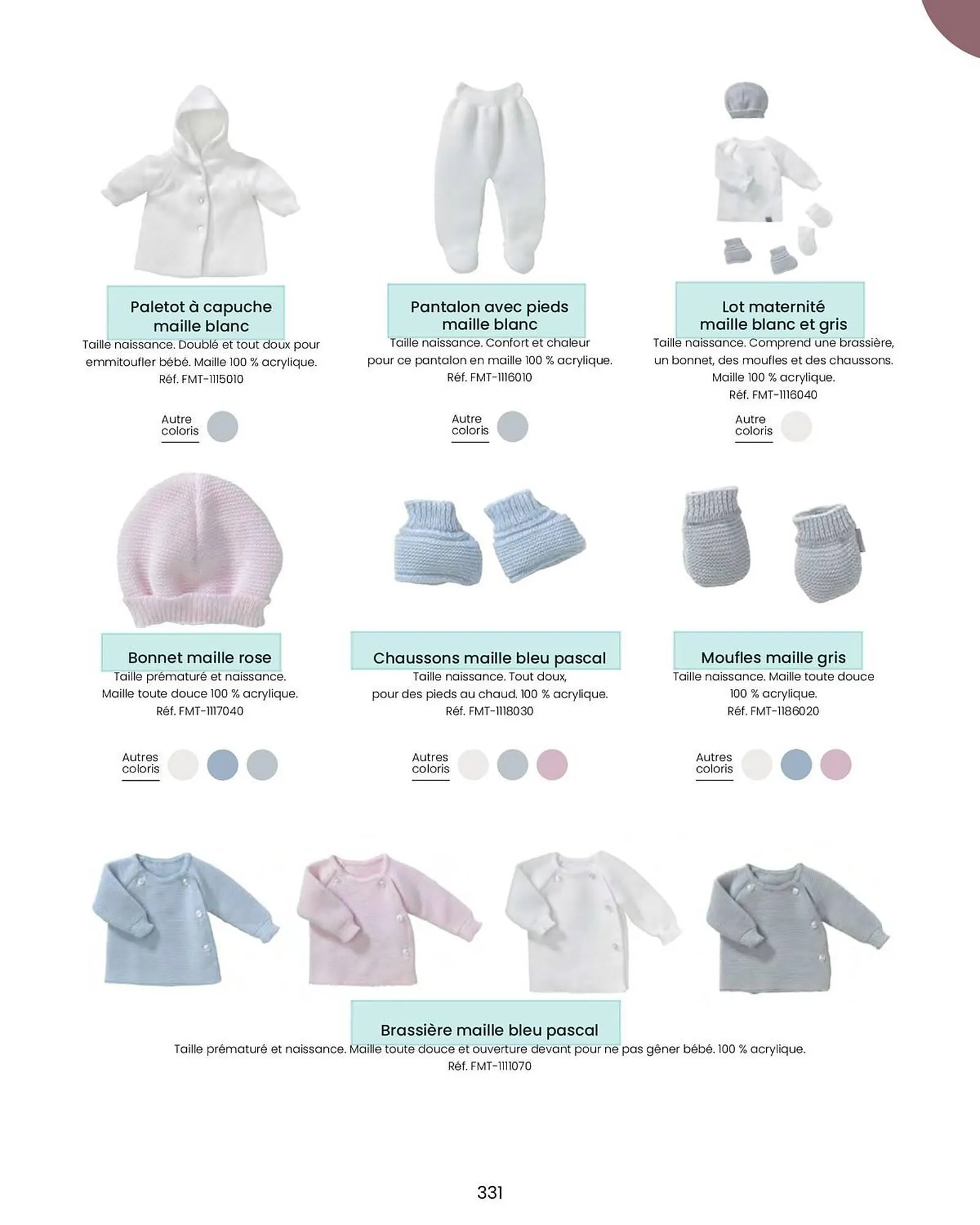 Catalogue Bébé 9 du 14 août au 31 décembre 2026 - Catalogue page 333