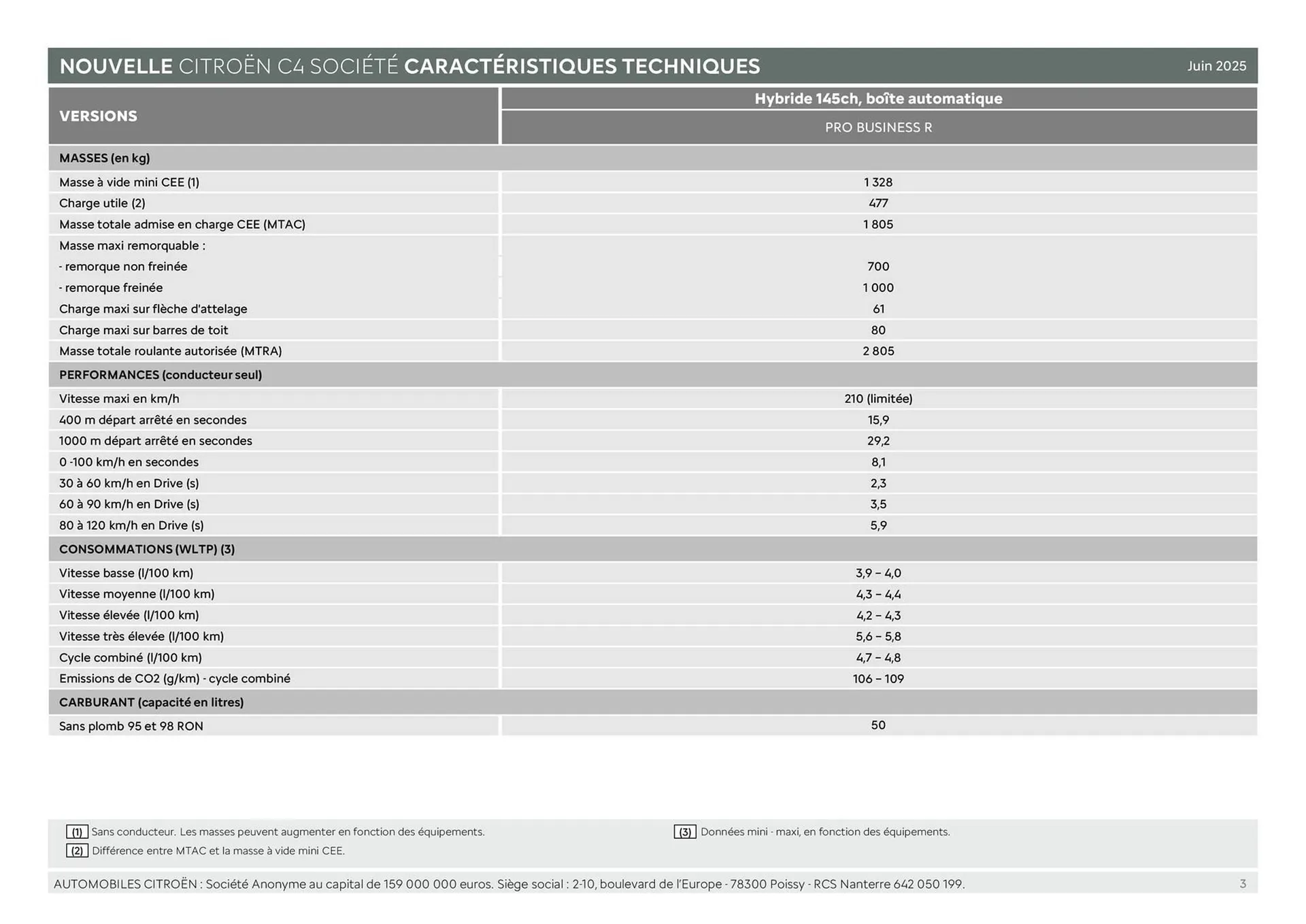 Catalogue Citroën du 9 juillet au 9 juillet 2026 - Catalogue page 3