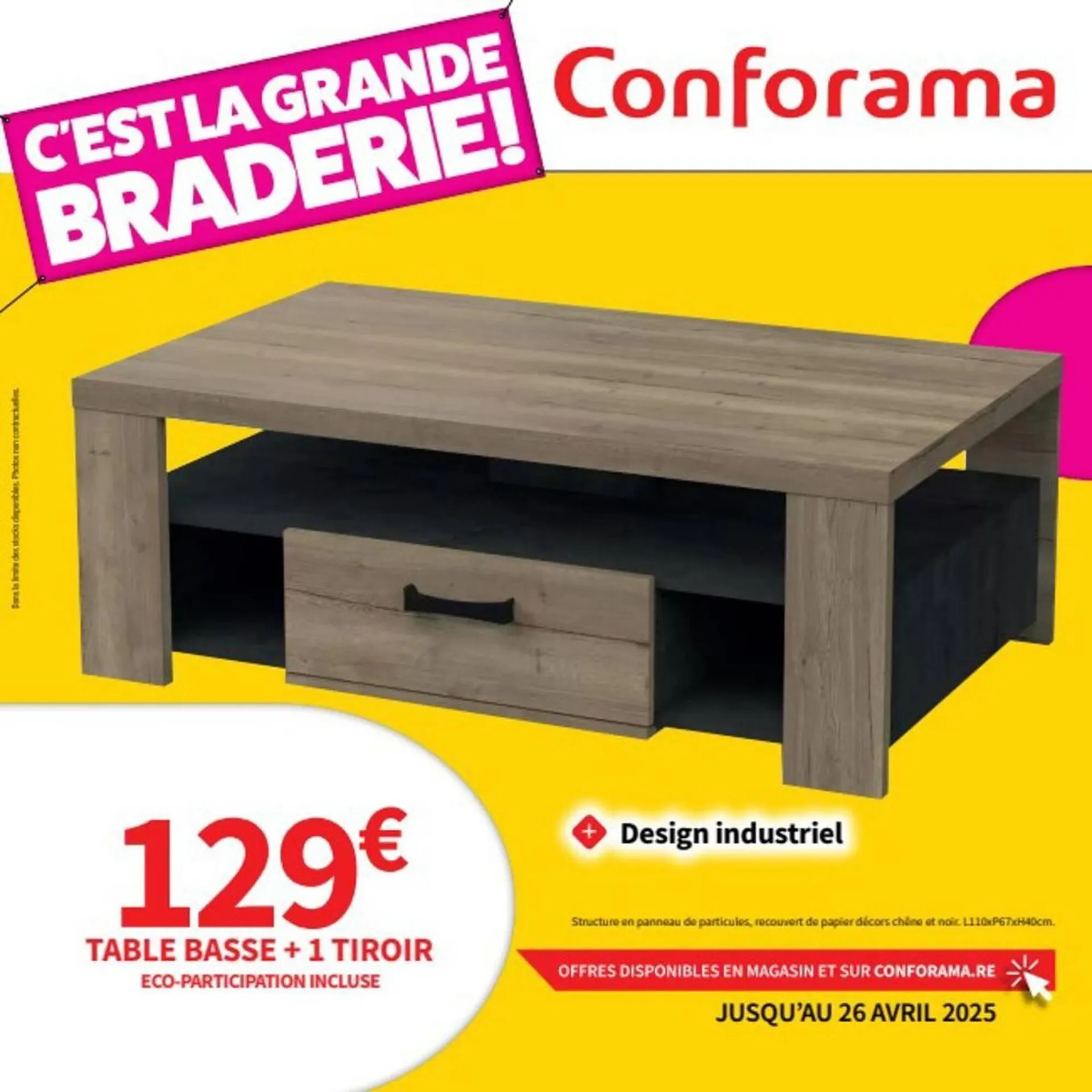 Catalogue Conforama du 18 avril au 26 avril 2025 - Catalogue page 11