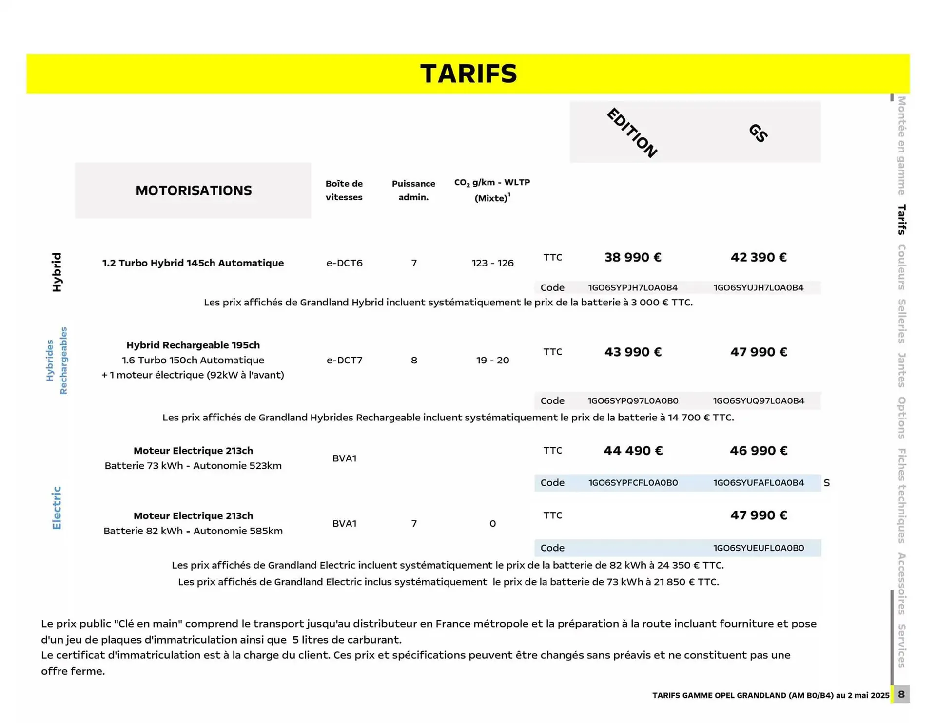 Catalogue Opel du 12 mai au 12 mai 2026 - Catalogue page 7