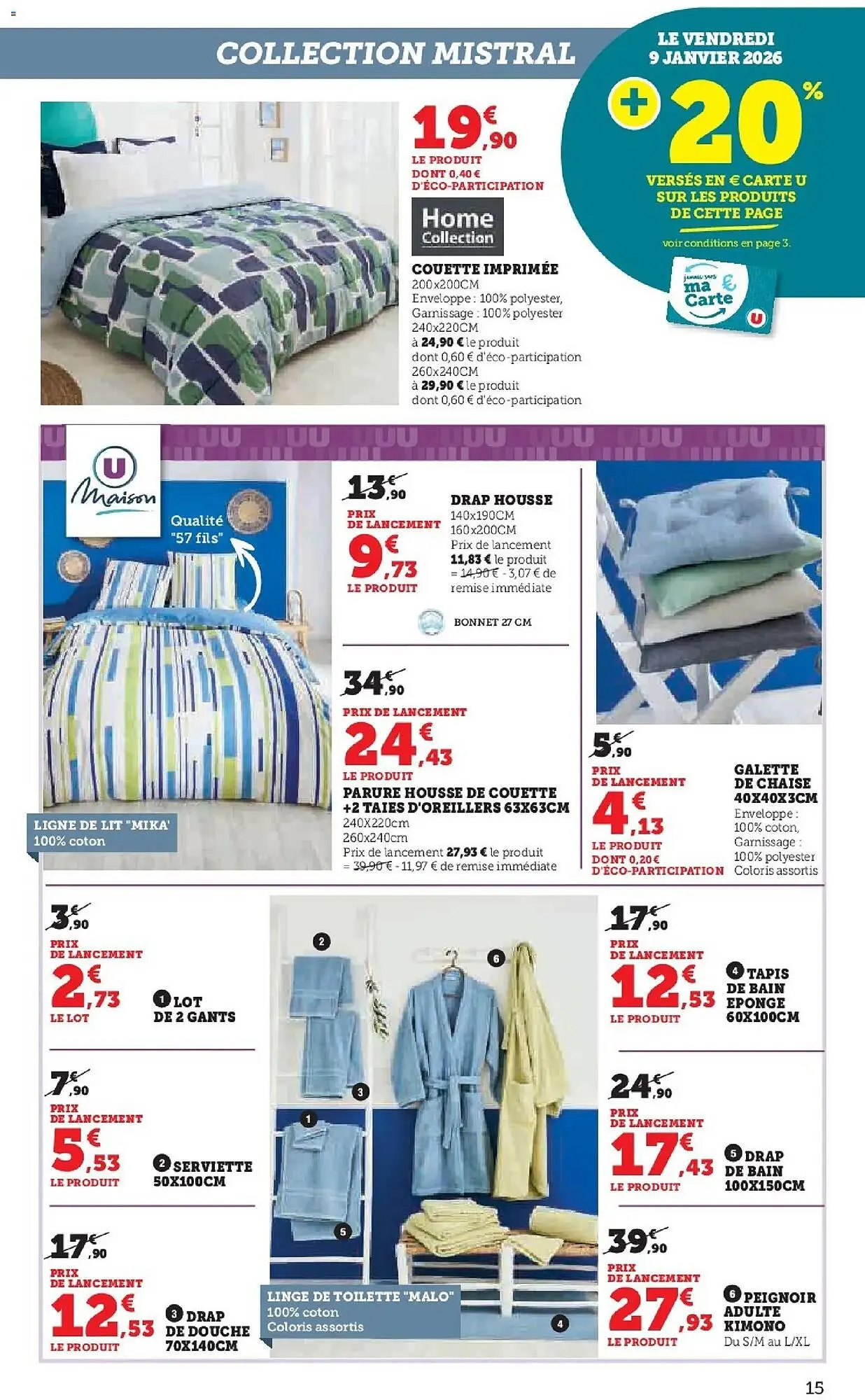 Catalogue Super U du 27 décembre au 11 janvier 2026 - Catalogue page 15