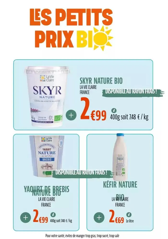 LES PETITS PRIX BIO du 11 mars au 31 décembre 2025 - Catalogue page 30