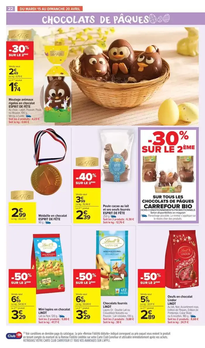 JOYEUSES PÂQUES du 15 avril au 27 avril 2025 - Catalogue page 24