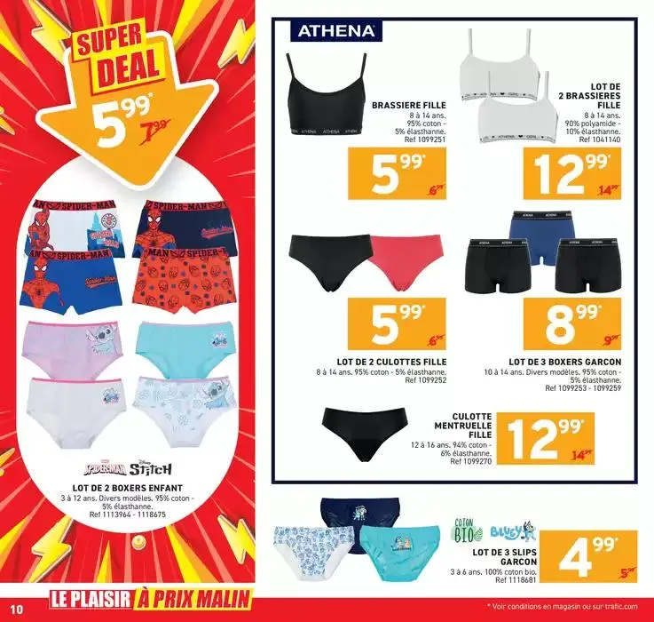 LE PLAISIR À PRIX MALIN du 1 avril au 7 avril 2025 - Catalogue page 28