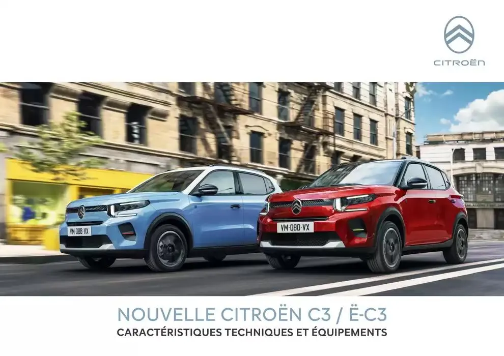 Citroën Nouvelle ë-C3 Caractéristiques du 24 décembre au 24 décembre 2025 - Catalogue page 1
