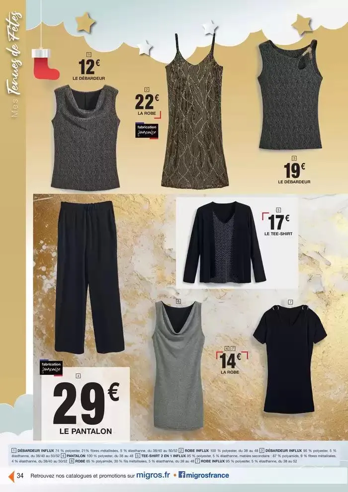 Déco (18j) Kdo Mode festif du 19 novembre au 15 décembre 2024 - Catalogue page 34