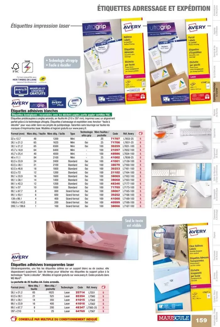 Catalogue Entreprises 2025 du 13 janvier au 31 décembre 2025 - Catalogue page 161