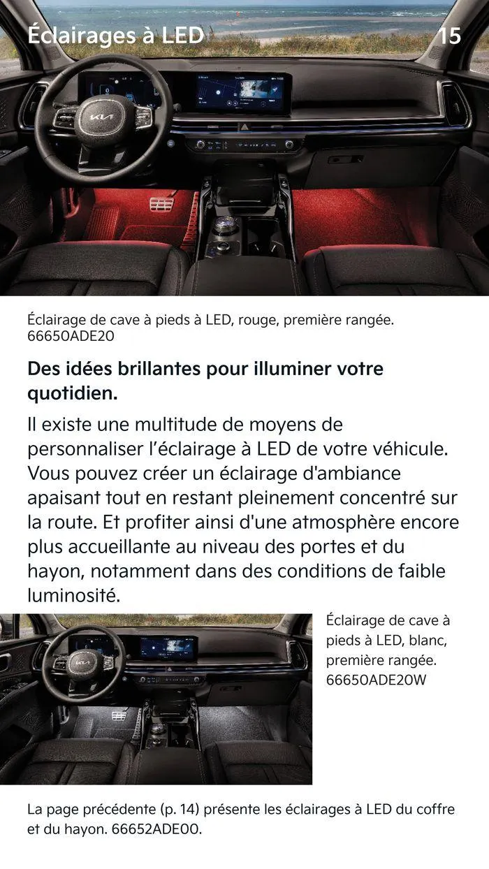 KIA Sorento Hybride - Accessoires du 13 juin au 4 juin 2025 - Catalogue page 15