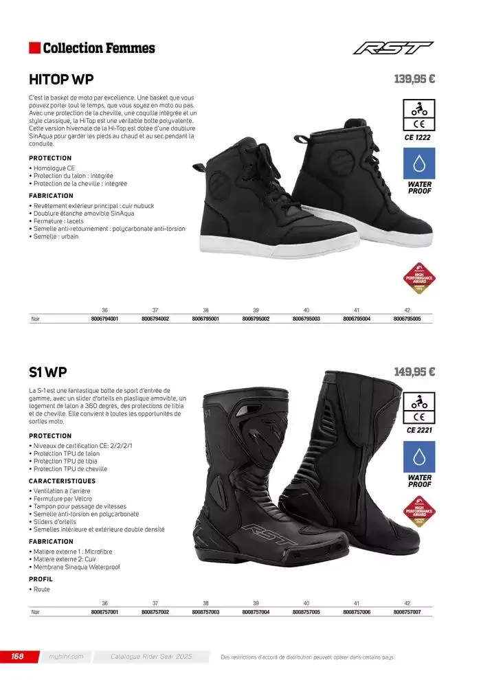 RST 2025 du 20 mars au 31 décembre 2025 - Catalogue page 168