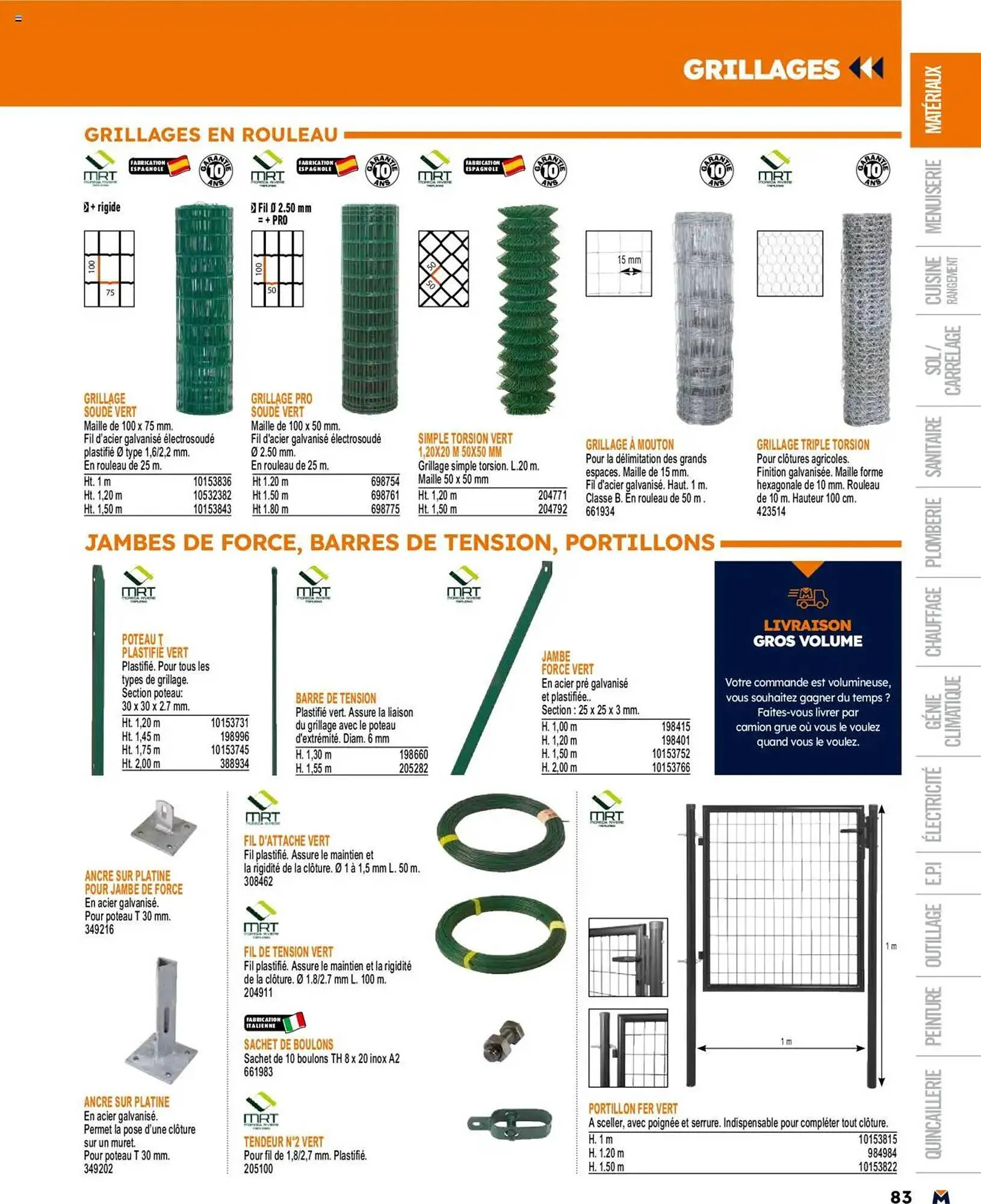 Catalogue Bricoman du 19 mars au 31 décembre 2025 - Catalogue page 83