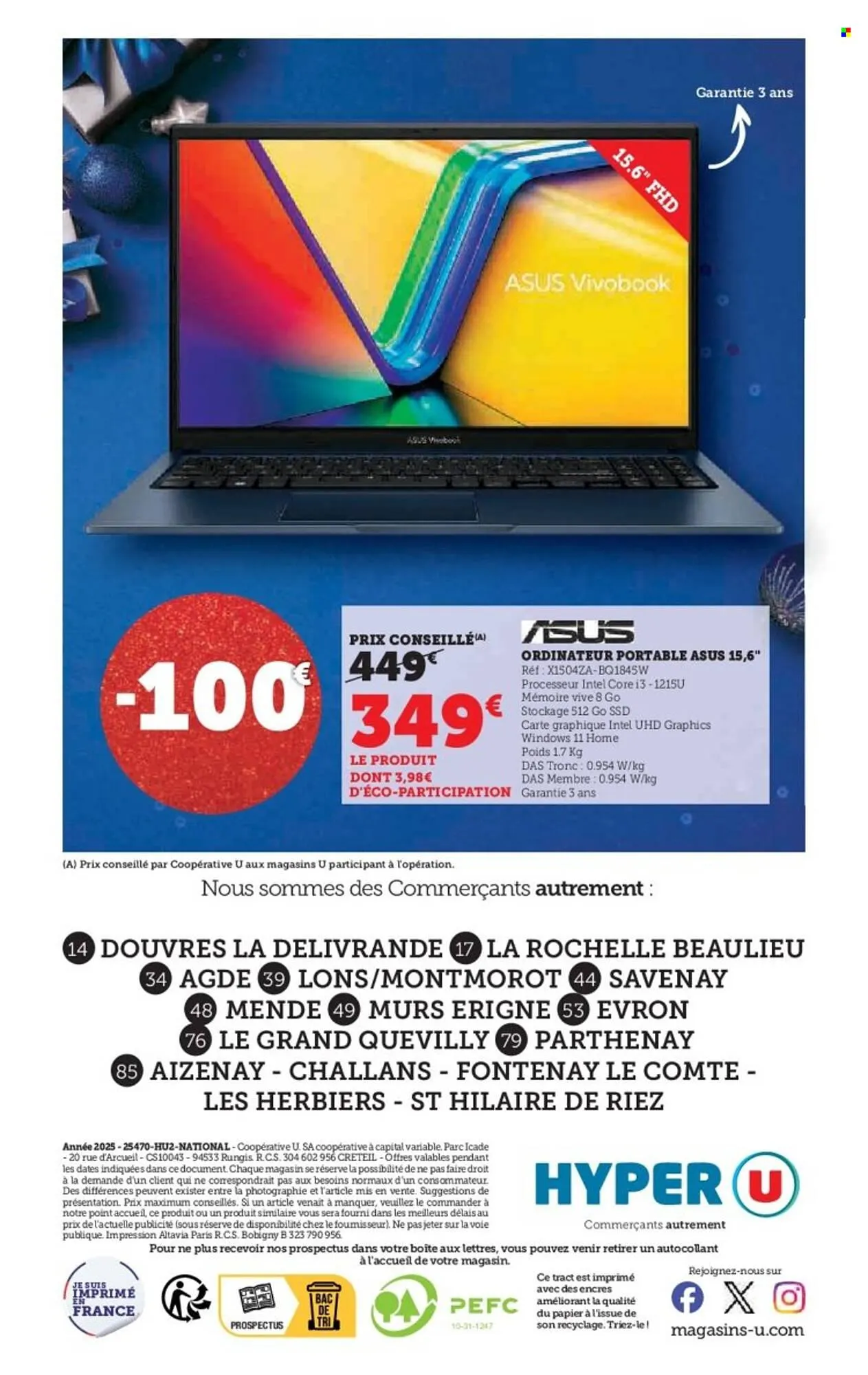 Catalogue Hyper U du 2 décembre au 24 décembre 2025 - Catalogue page 28