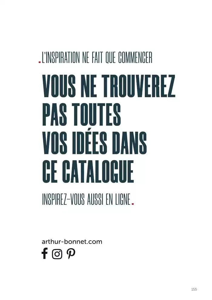 VOUS NE TROUVEREZ PAS VOTRE CUISINE DANS CE CATALOGUE du 16 janvier au 30 avril 2025 - Catalogue page 155