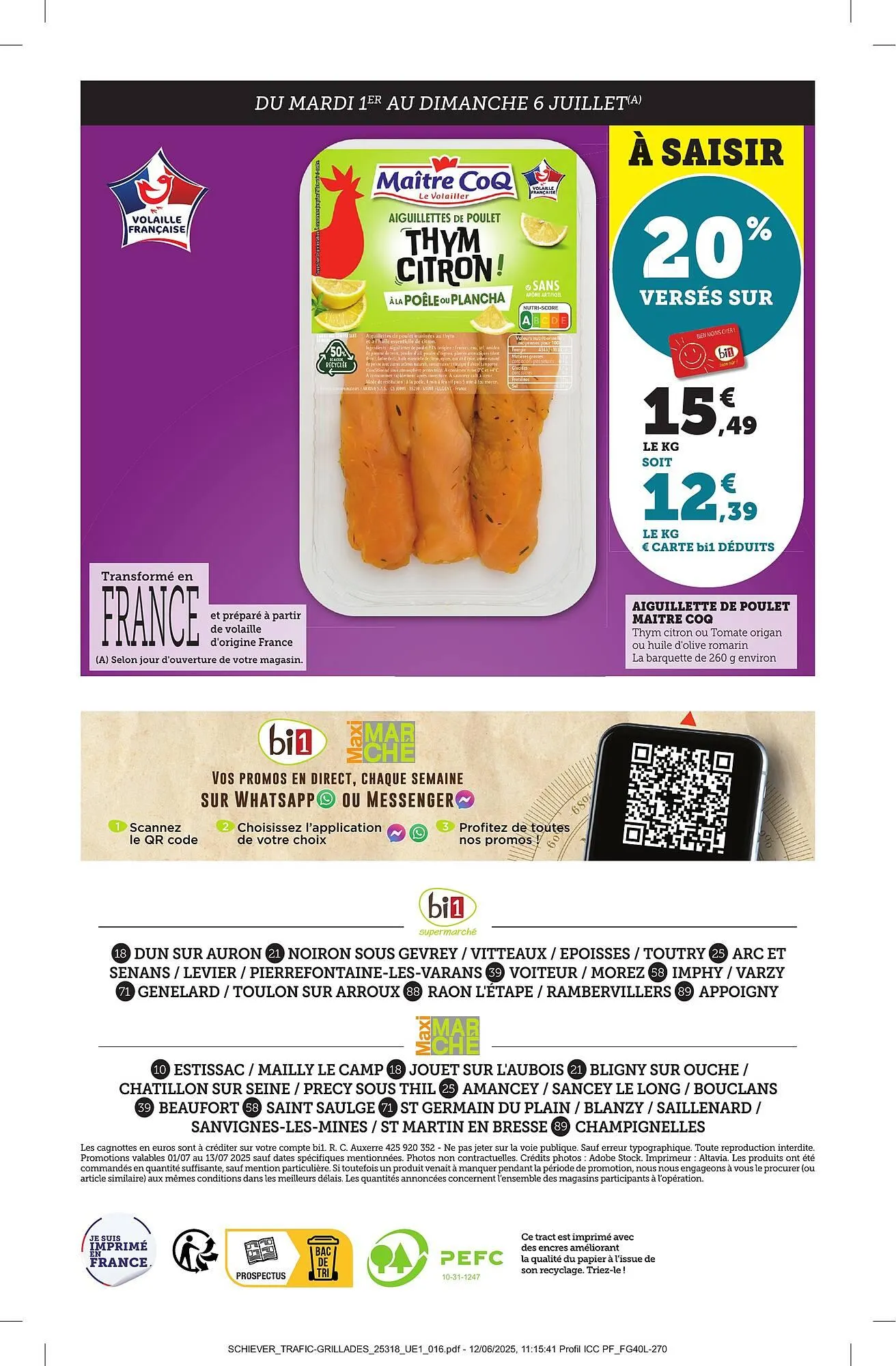 Catalogue Maximarché du 1 juillet au 13 juillet 2025 - Catalogue page 16