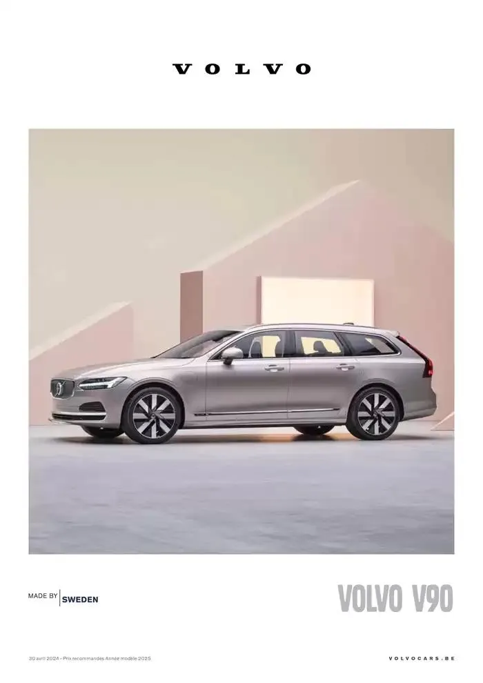 VOLVO V90 du 7 janvier au 31 décembre 2025 - Catalogue page 1