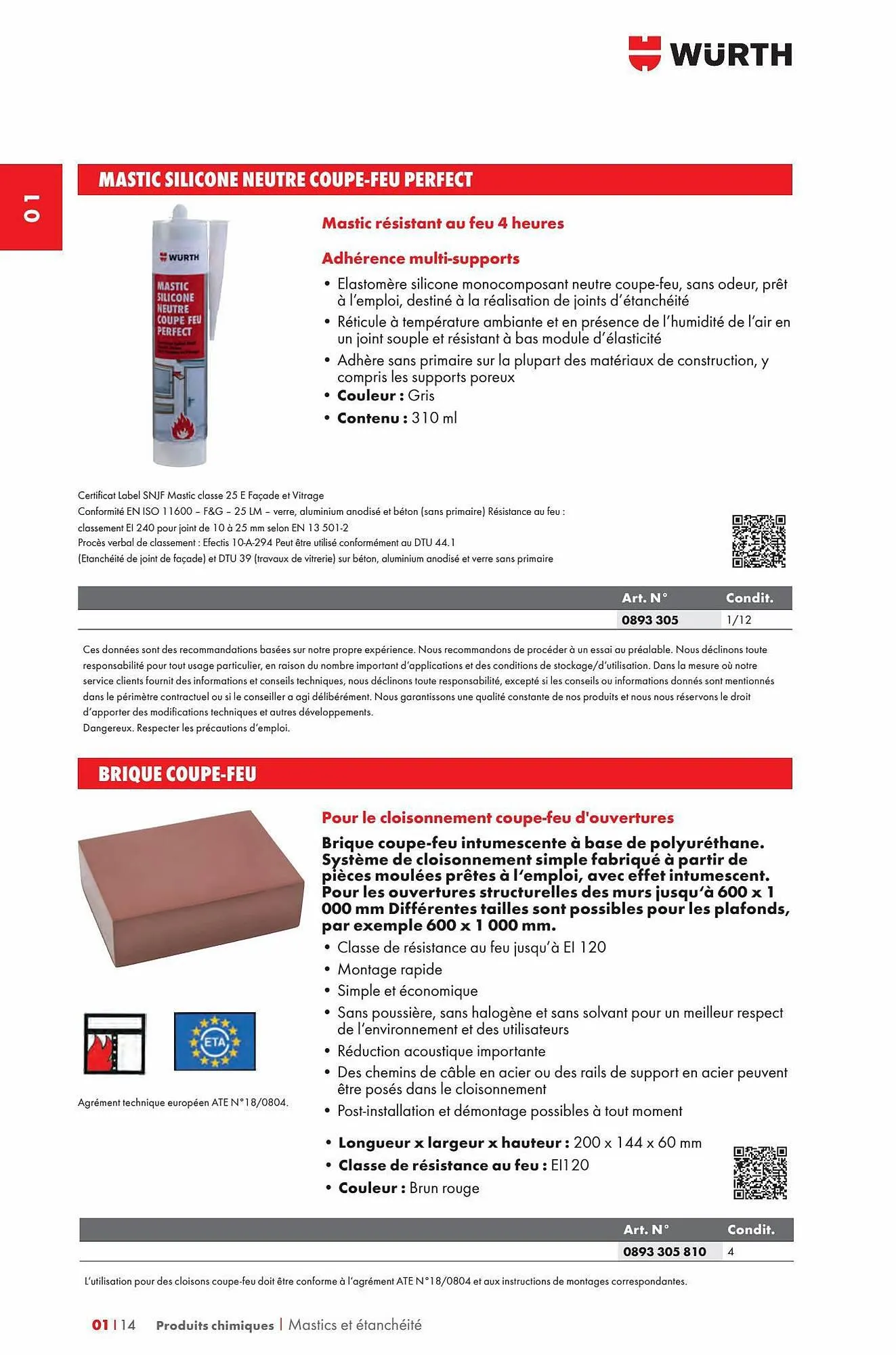 Catalogue Würth du 29 décembre au 31 décembre 2023 - Catalogue page 22