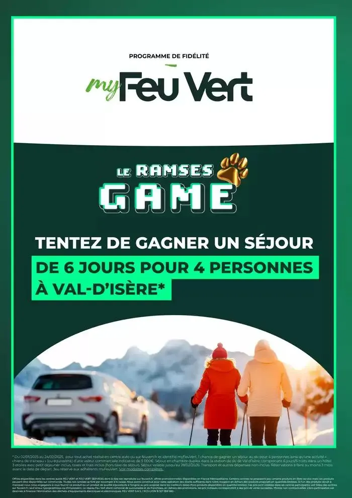 Nos Offres Feu Vert du 2 janvier au 28 janvier 2025 - Catalogue page 16