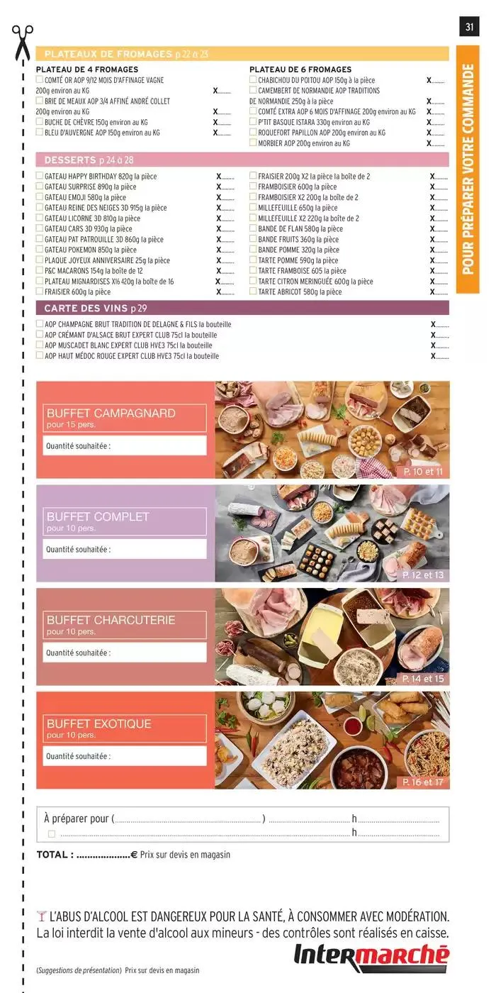 CATALOGUE TRAITEUR PRINTEMPS ETE du 1 avril au 21 septembre 2025 - Catalogue page 31